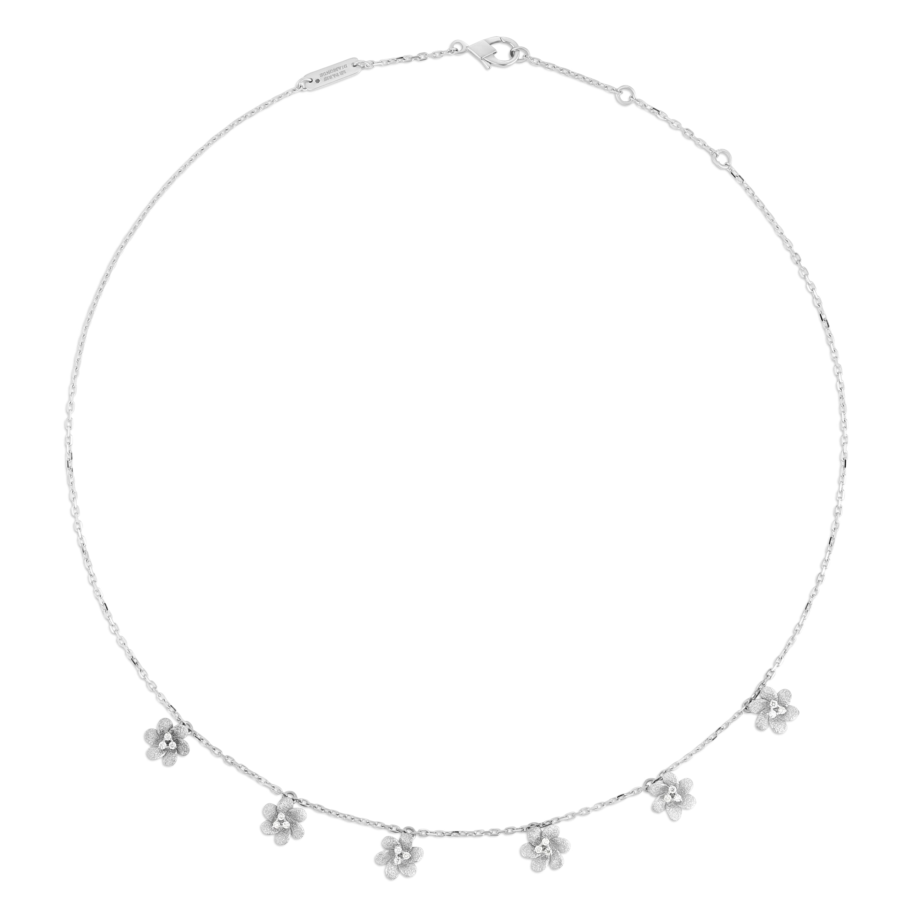 Petite 6 Motif Fleur Necklace