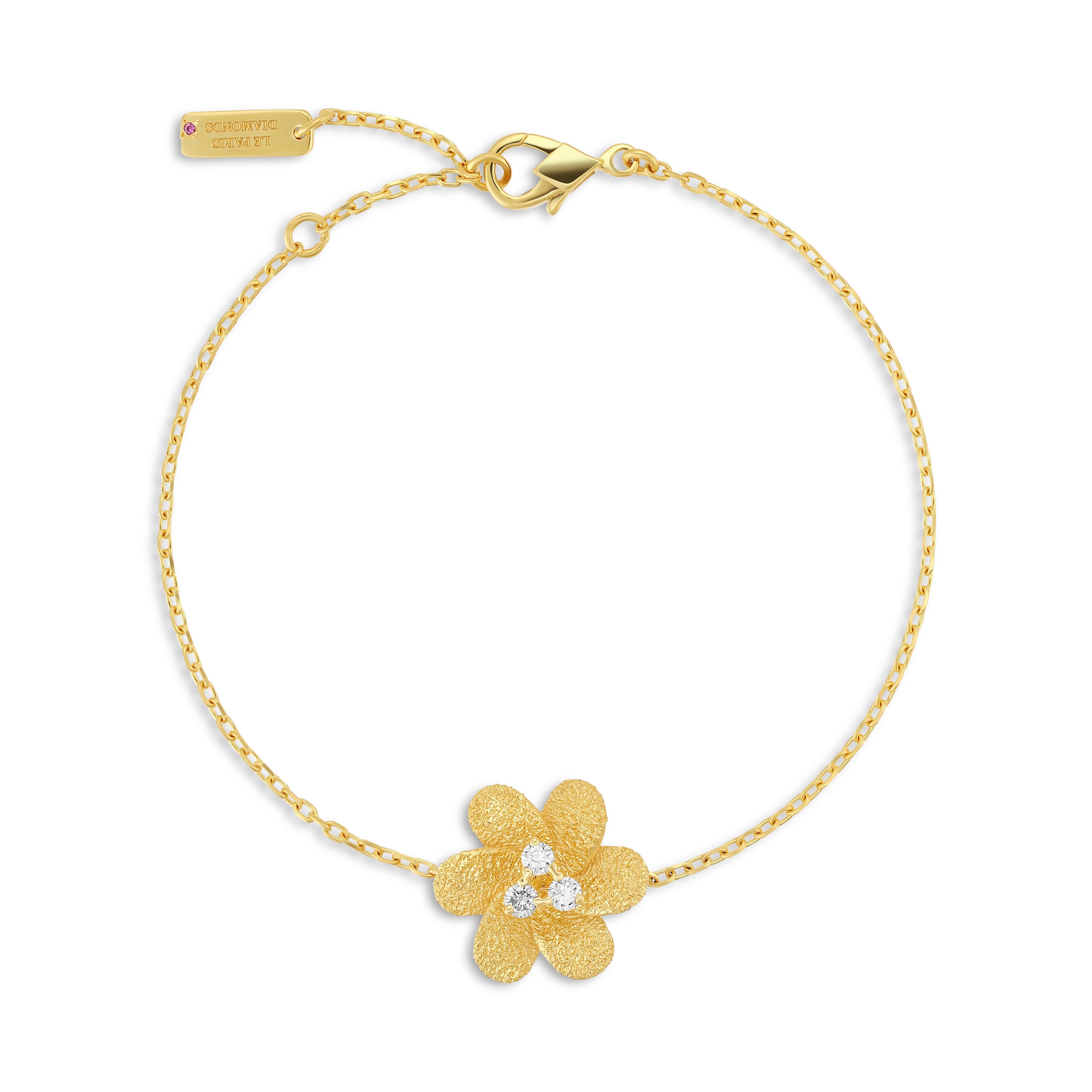 Single Motif Bracelet (3 Pcs Diamonds)