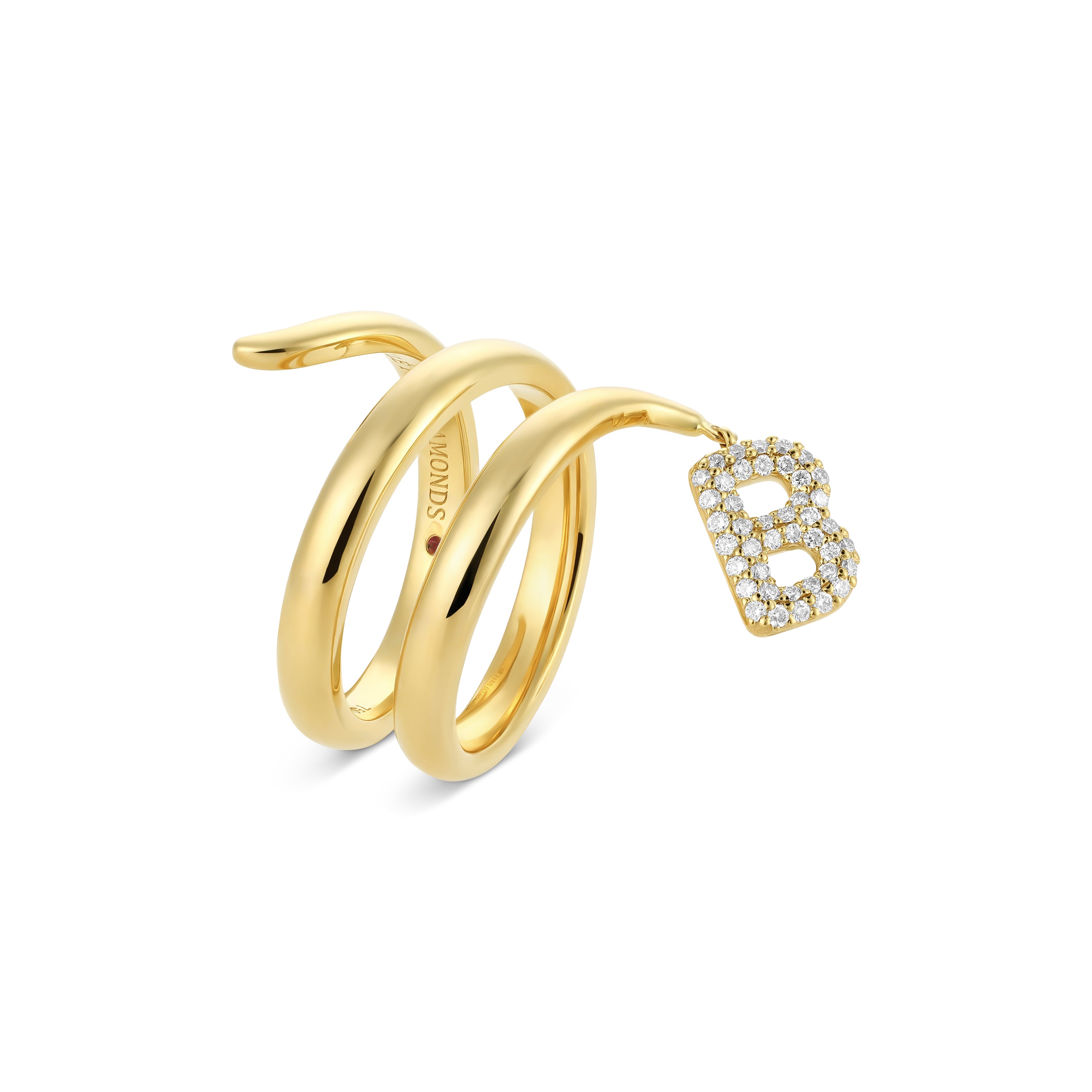 Spiral Yellow Gold