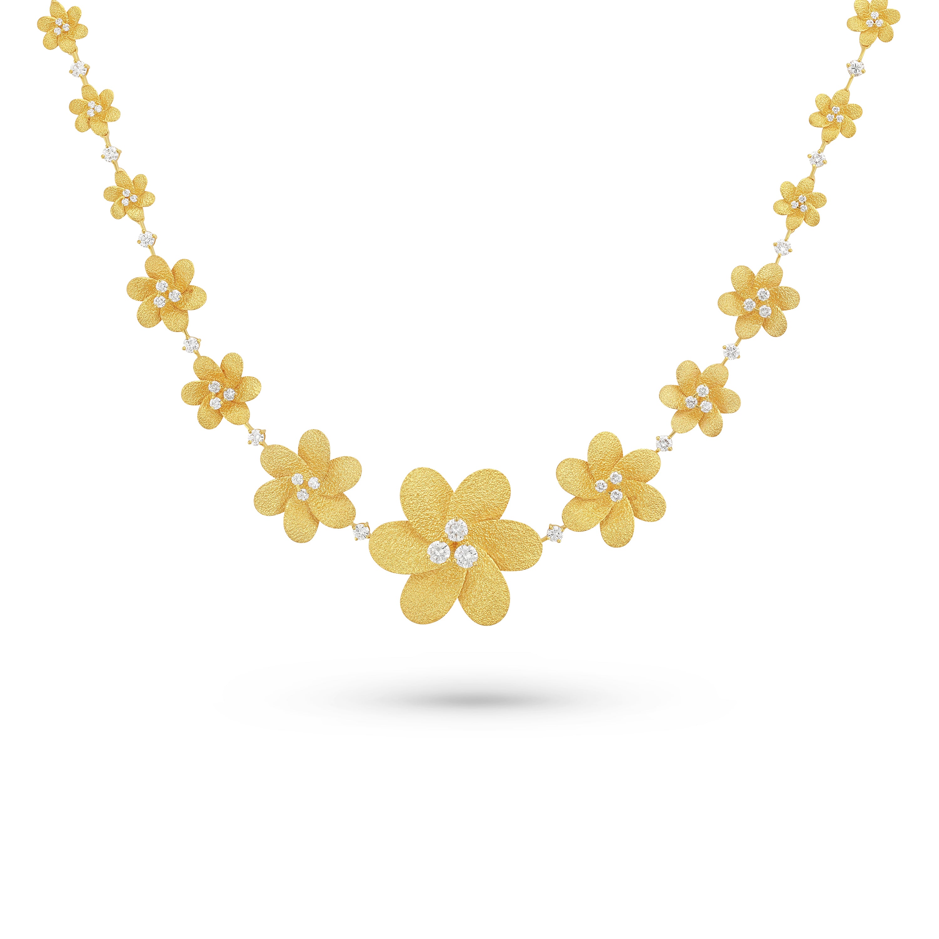 Fleur Tennis Necklace