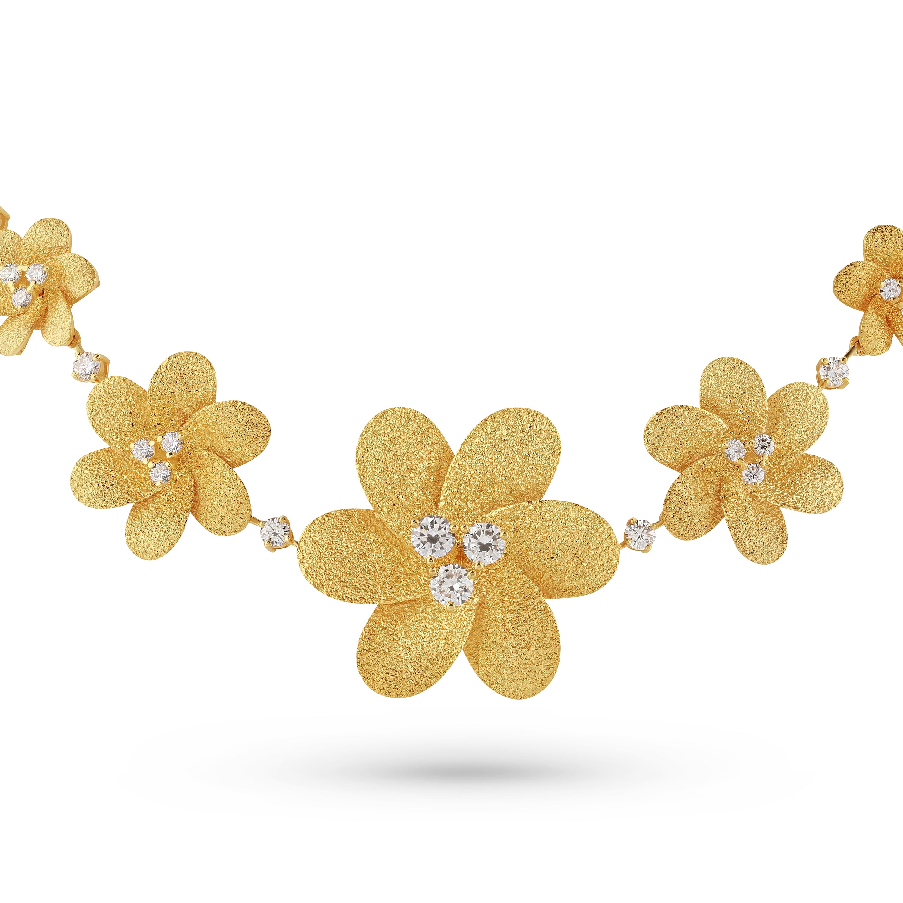 Fleur Tennis Necklace