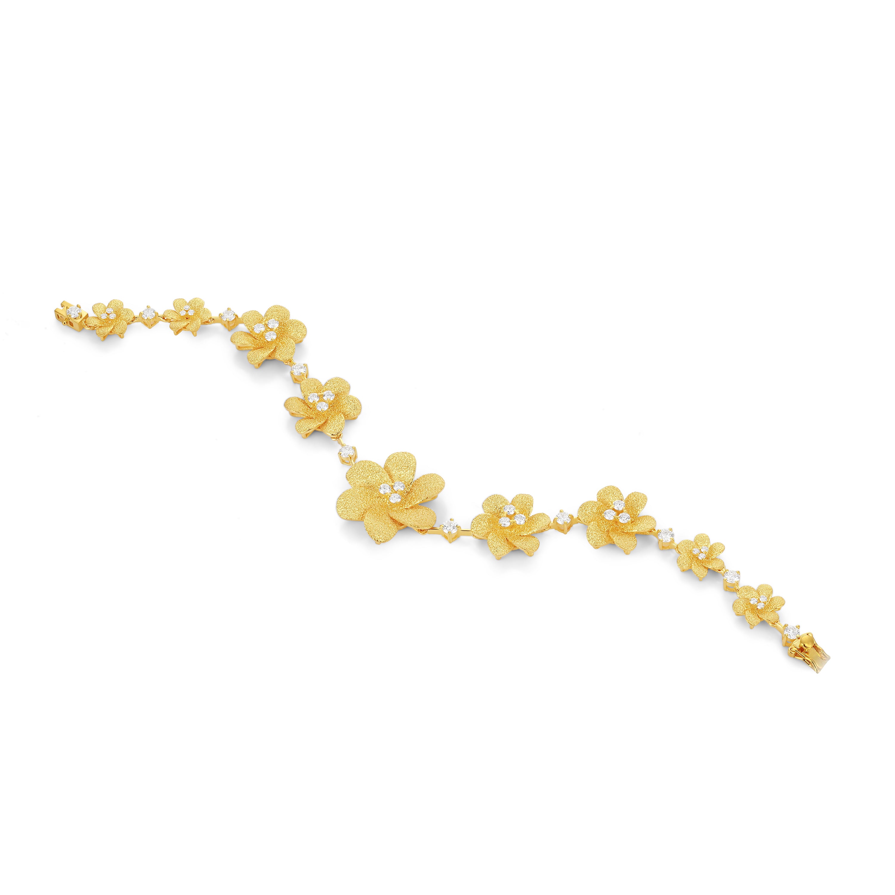 Fleur Tennis Bracelet