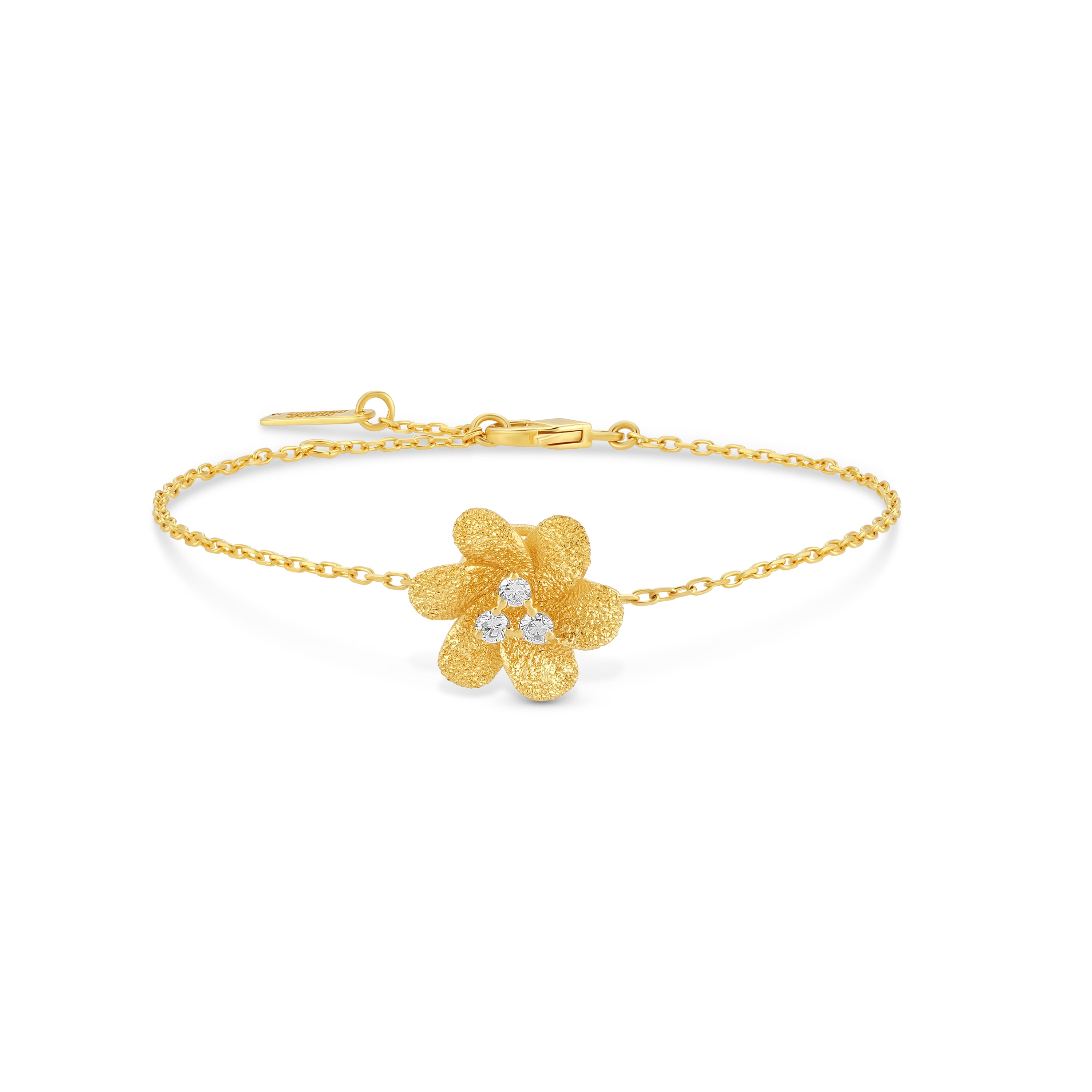 Single Motif Bracelet (3 Pcs Diamonds)