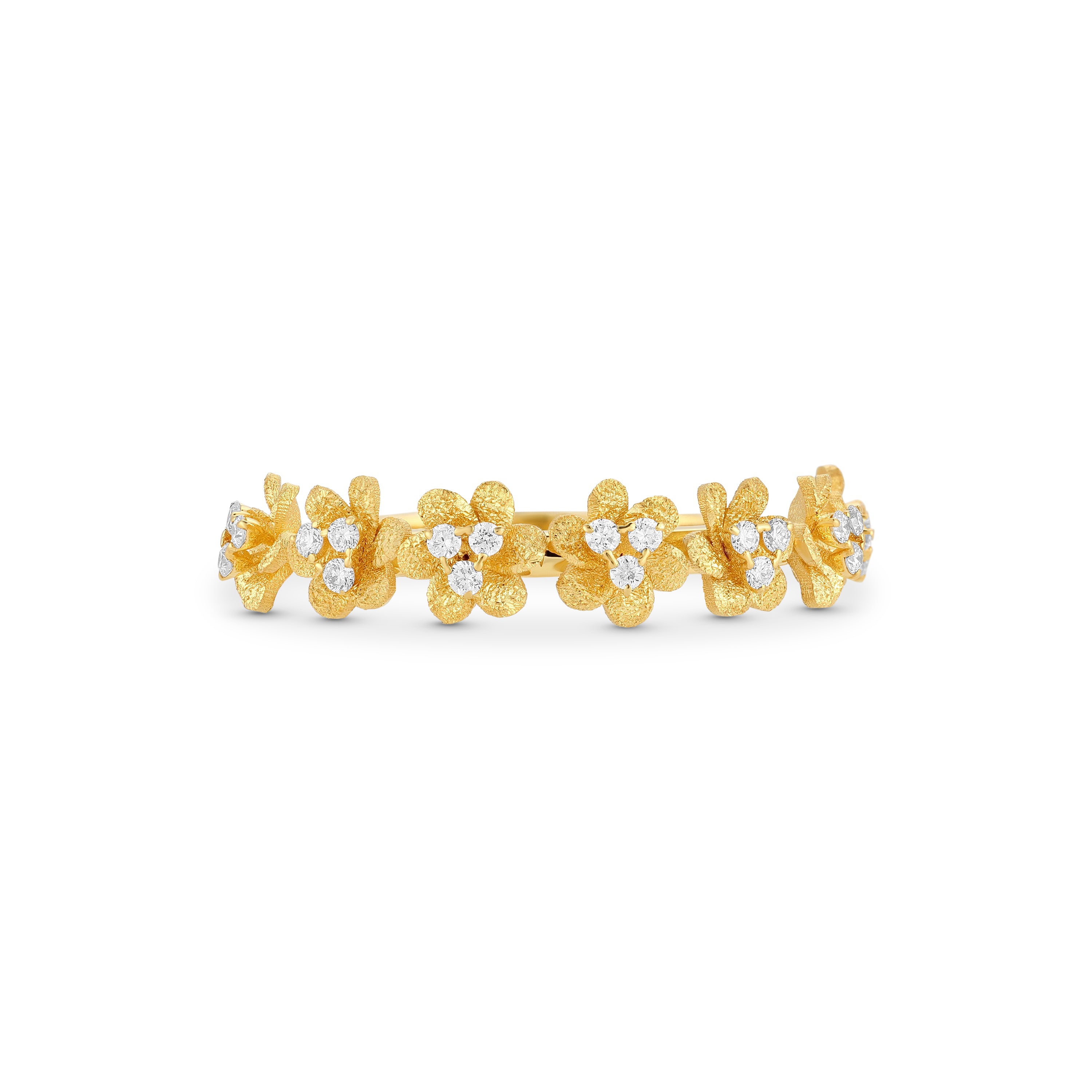 Half Eternity Petite Motif Ring