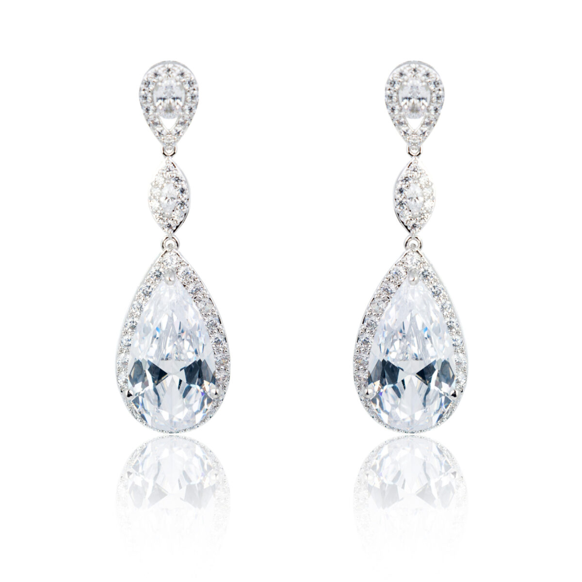 Vintage Style Diamond Drops