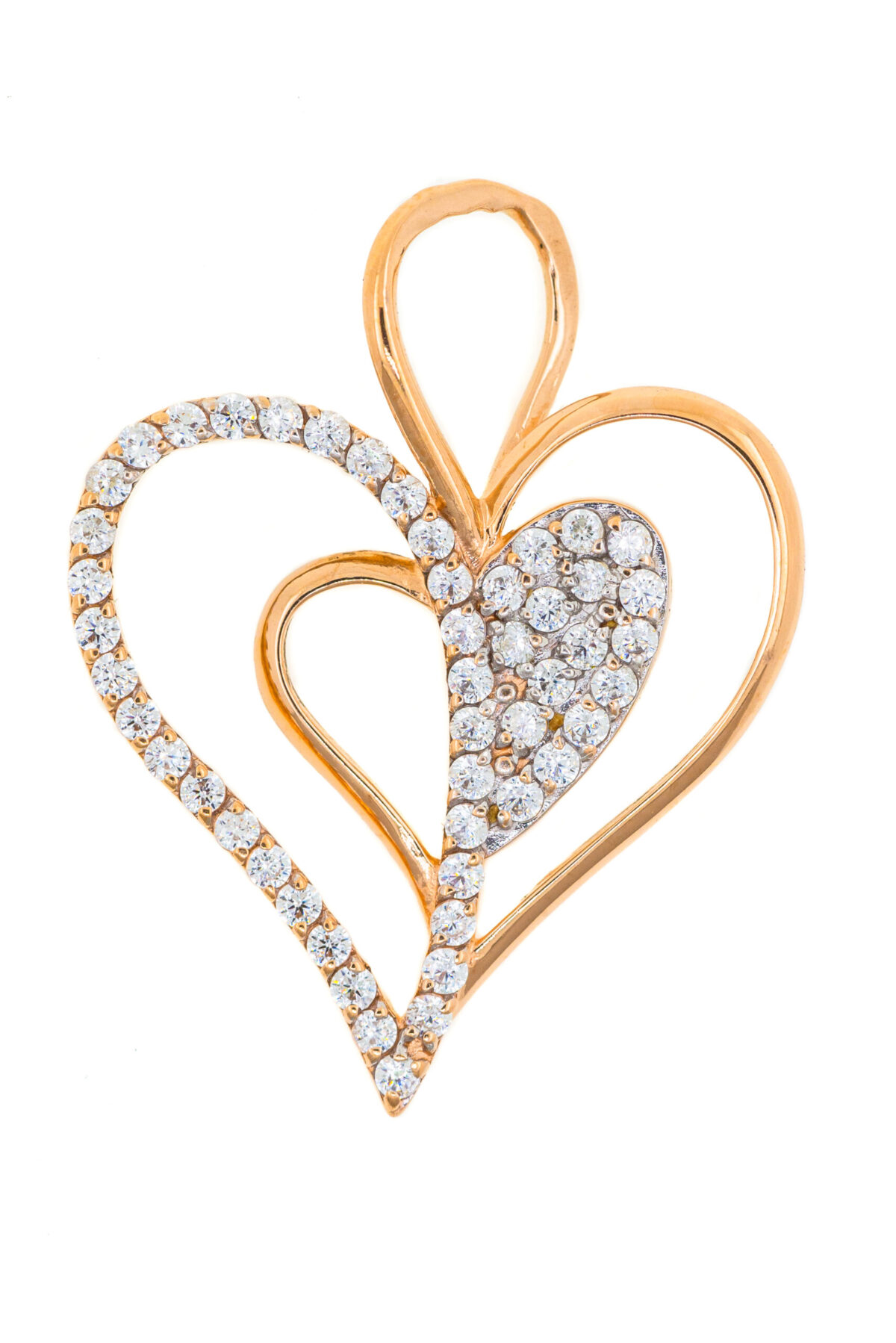 Heart of Elegance Diamond Necklace